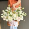 Snow Petal Basket