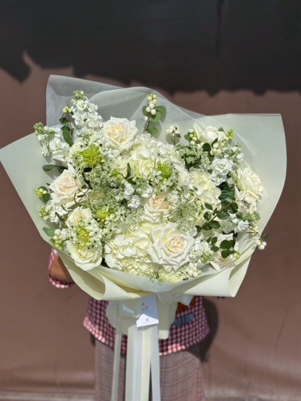 White Serenity Bouquet