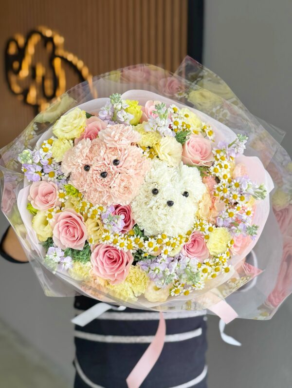 Puppy Love Blossom Bouquet (L)