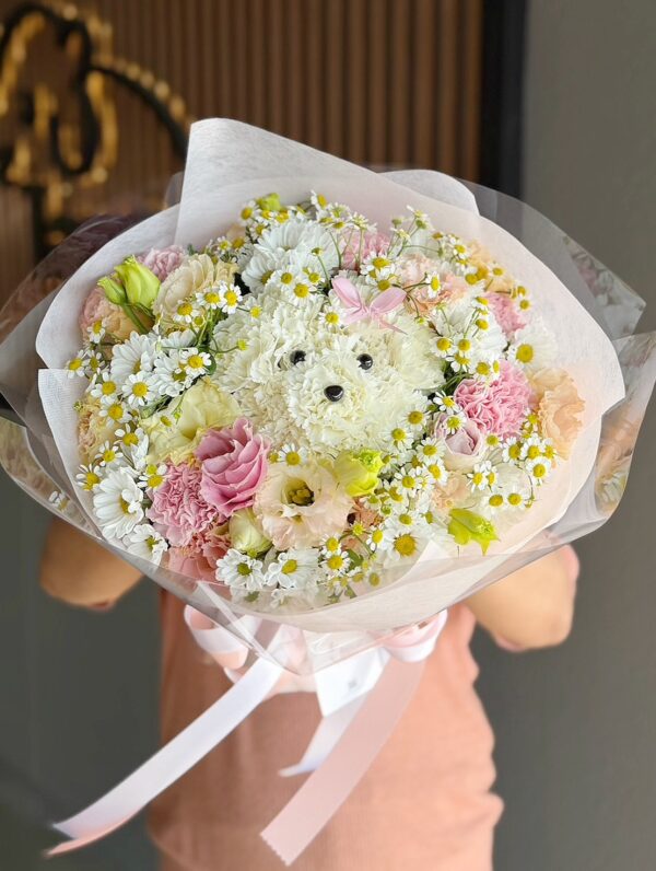 Puppy Love Blossom Bouquet (M)