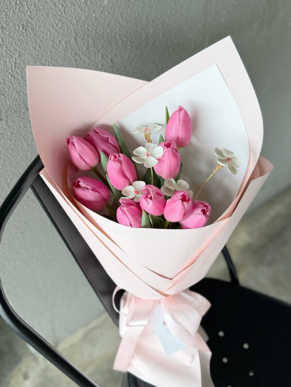 Blushing Tulips