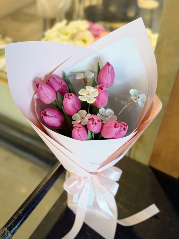 Blushing Tulips